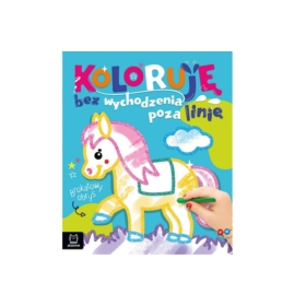 Koloruję b/wych..linię Brok.obr.Z konikiem 40546