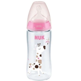 NUK BUTELKA FIRST CHOICE 300ML 0-6M SILIKON