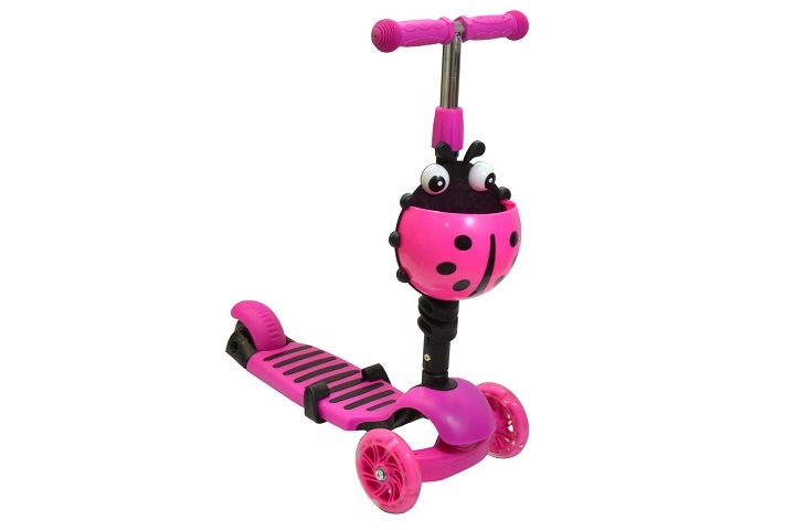 Hulajnoga balans 3w1 Biedronka różowa 1017655