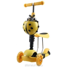 Hulajnoga balans 3w1 Biedronka żółta 1017686