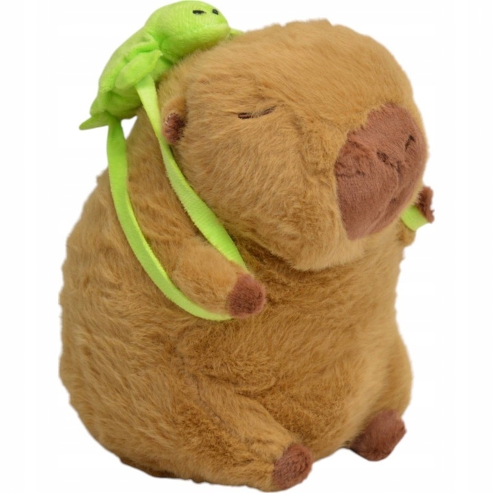 Kapibara średnia 31cm z plecaczkiem 00023