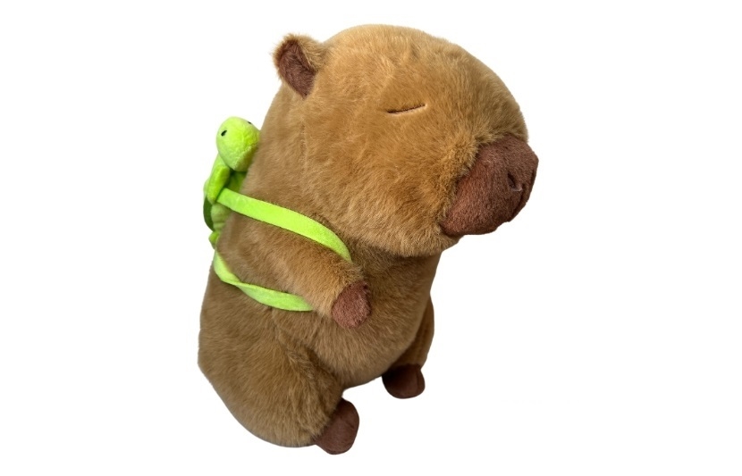 Kapibara duża 37cm z plecaczkiem 00030
