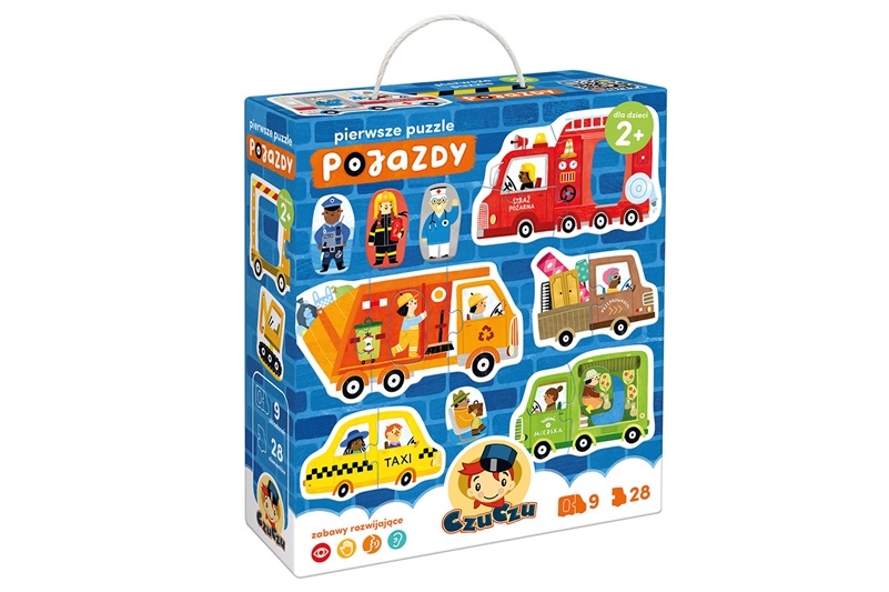CzuCzu pierwsze puzzle pojazdy 93617