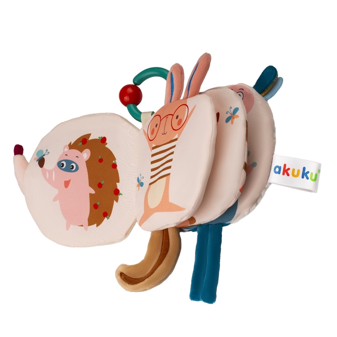 AKUKU KSIĄŻECZKA SENSORYCZNA JEŻYK