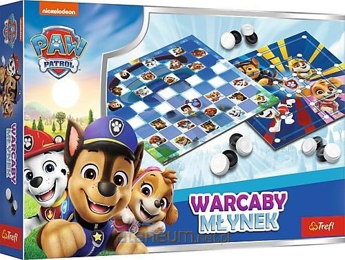 GRA Warcaby i Młynek Paw Patrol 02798