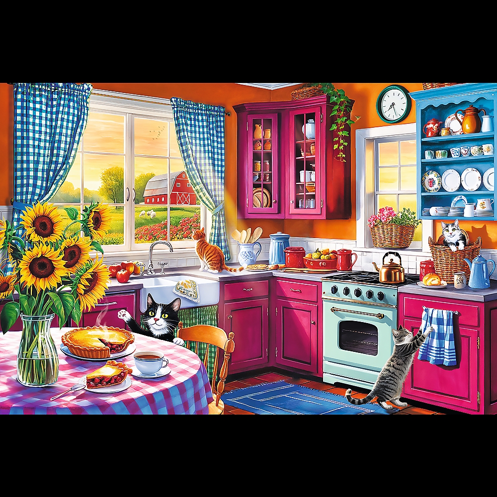 PUZZLE 300 Senior EasyPiece Poranek w kuchni 23102