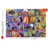 PUZZLE 500 Koci alfabet 37527