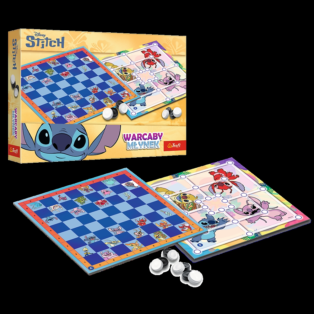 GRA Warcaby i Młynek Lilo_Stitch 02799