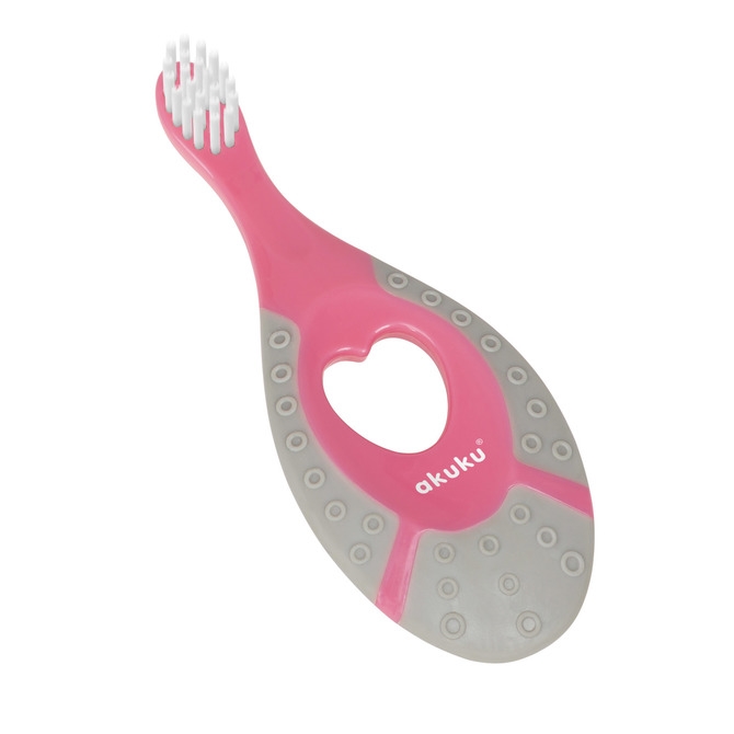 A0677 SZCZOTECZKA DO ZĘBÓW 0-2 RÓŻOWA