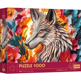 Puzzle 1000 Paper Art: Wilk 40041