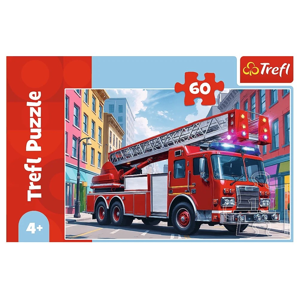 Puzzle 60 Maszyny rolnicze - kombajn TREFL