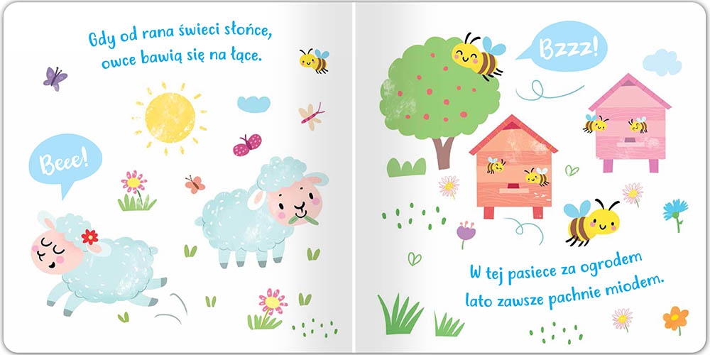 Na wsi Posłuchaj zwierząt Książeczka dźwięk.40003