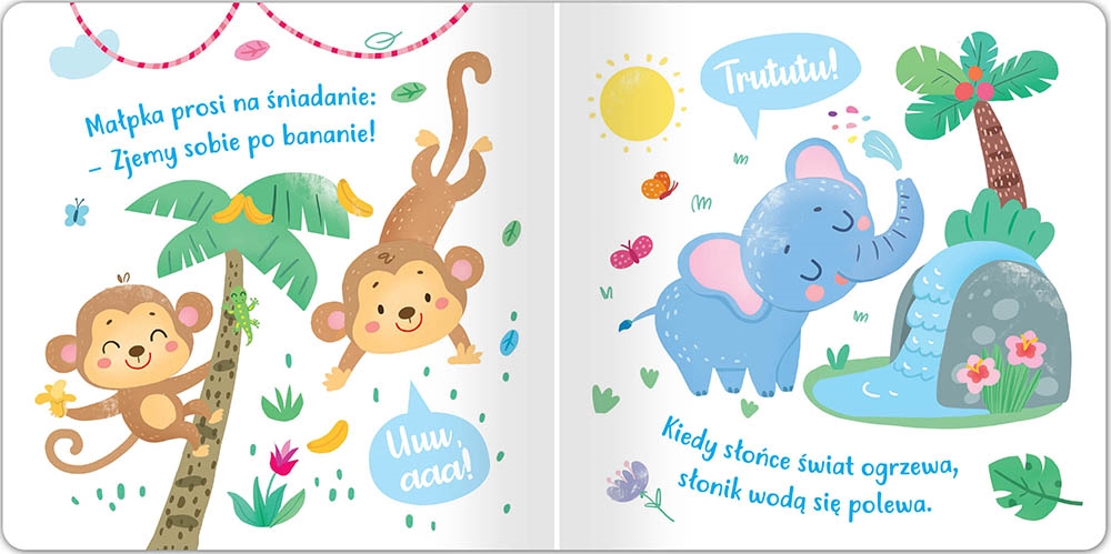 W zoo Posłuchaj zwierząt Książeczka dźwięk.40010