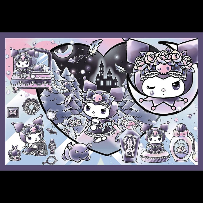 Puzzle 2x200 Psoty Kuromi Hello Kitty 13345