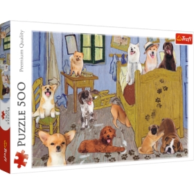 Puzzle 500 Pokój van Gogha Psia Rewolucja 37539