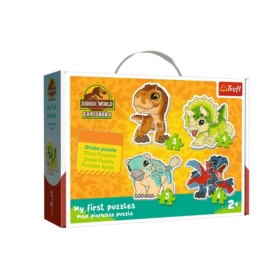 PUZZLE BABY CLASSIC Urocze dinozaury /JW 36138