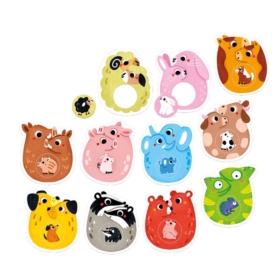 CzuCzu Pierwsze puzzle Rodzinki 15m+