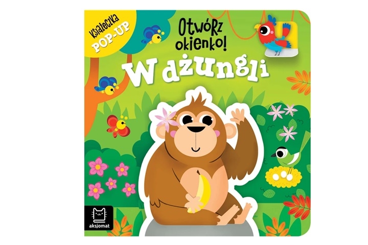 Otwórz okienko! W dżungli Książeczka pop-up 40294