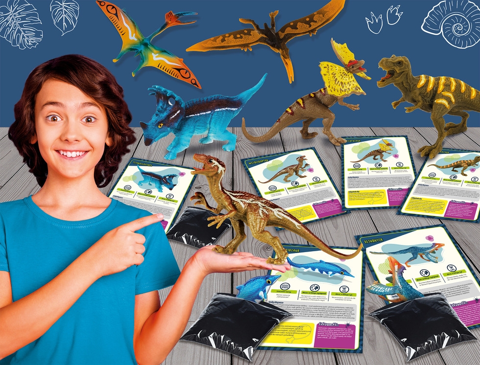 Lisciani I_m a genius Miesiąc z dinozaurami 12975