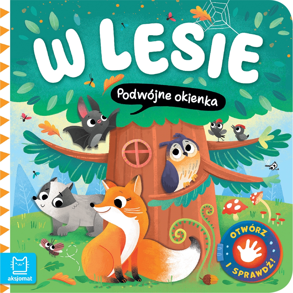 Otwórz i sprawdź! W lesie. Podwójne okienka