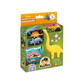 CzuCzu Puzzle Fantastyczne Dinozaury 3+