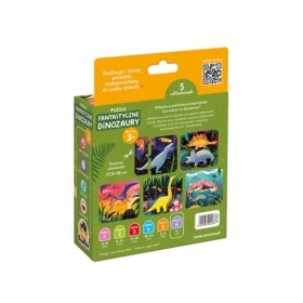CzuCzu Puzzle Fantastyczne Dinozaury 3+