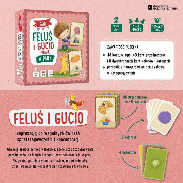 Feluś i Gucio grają w pary