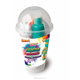 Magiczne malowanie - misiowy breloczek