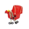 Huśtawka Kubełkowa Czerwona 5037 Dla Dzieci