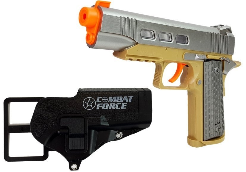 Zestaw Wojskowy z Akcesoriami Pistolet Nóż Lornetk