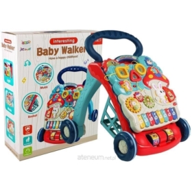 Chodzik Pchacz Zwierzątka Liczby Figury Pianinko D