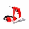 Zestaw Narzędzi Czerwony Wiertarka Nauszniki Suwmi
