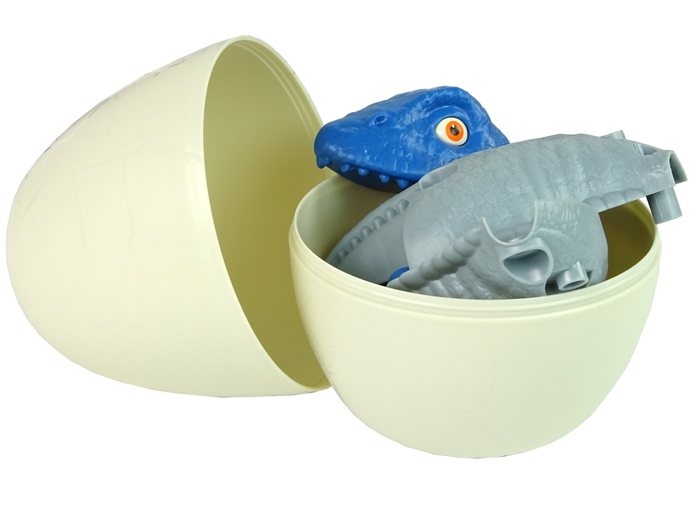 Zestaw Dinozaur Mosasaur z Jajkiem DIY Śrubokręt N
