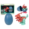 Zestaw Dinozaur Parasaurolophus z Jajkiem DIY Śrub