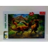 PUZZLE 160 DINOZAURY WALCZĄCE