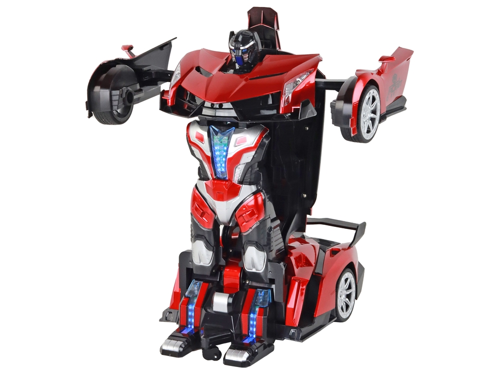 Samochód- Robot Transformacja R/C 1:10 Czerwony St