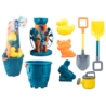 Zestaw Zabawek Do Piasku Wiaderko Młynek Łopatki F