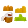 Zestaw Zabawek Do Piasku Młynek Foremki Zamki Kone