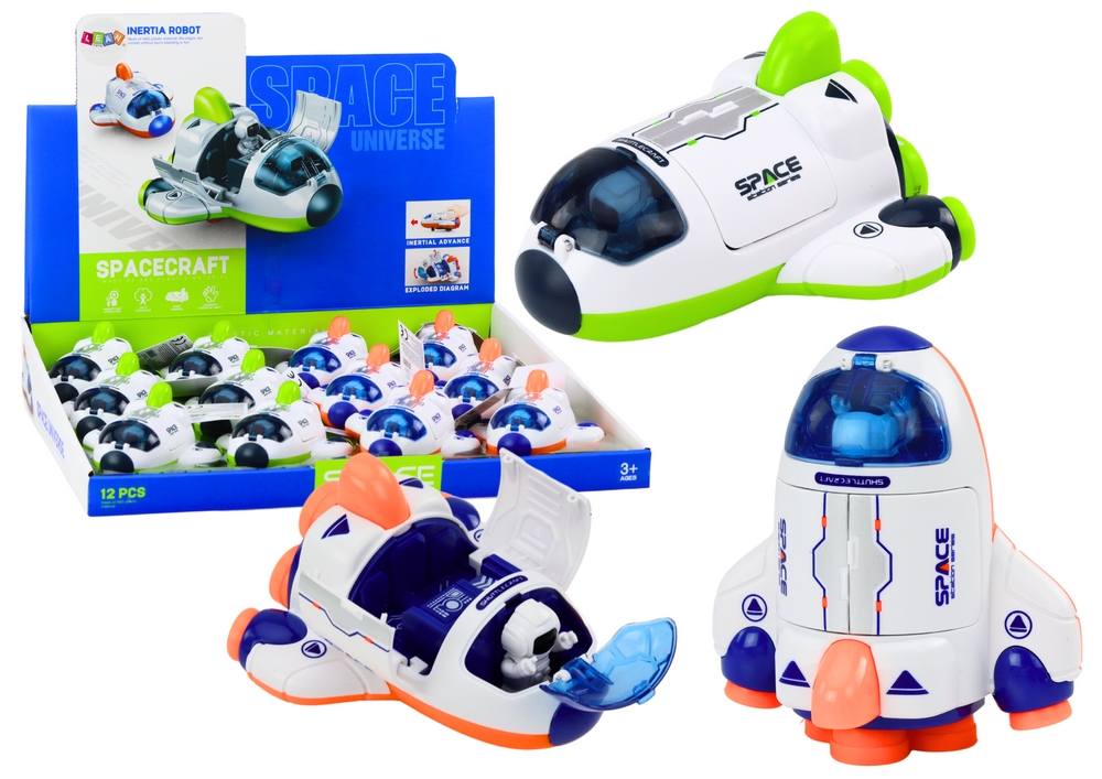 Mały Statek Kosmiczny Jeżdżący Otwierany Kokpit Zi