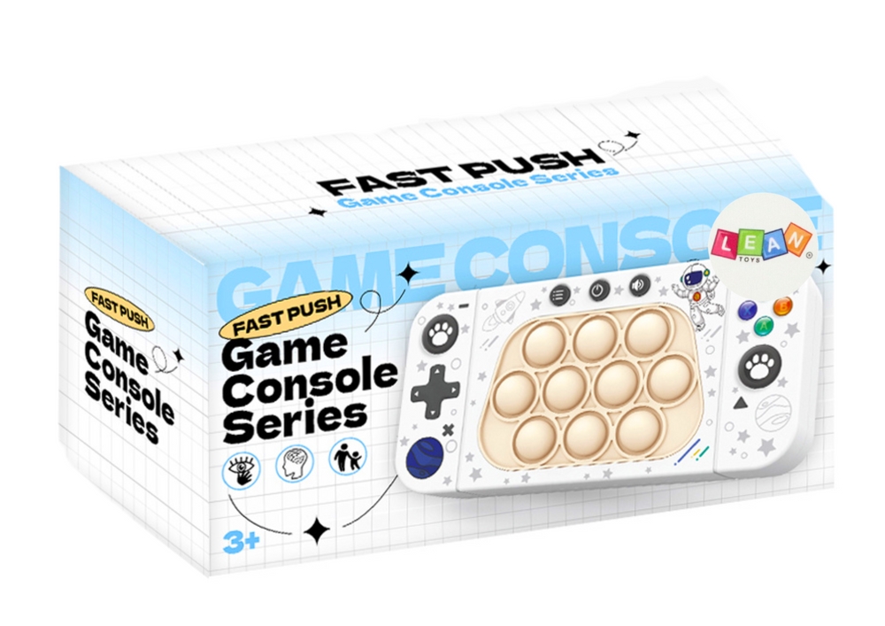 Gra Zręcznościowa Konsola Pop It 4 Tryby Gry Dinoz