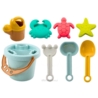 Zestaw do Piasku Wiaderko Łopatka Grabki Sitko For