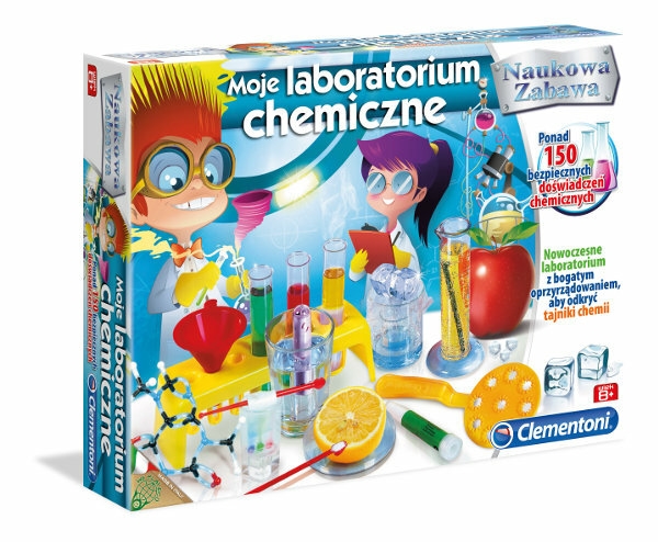 Zestaw Moje Laboratorium Chemiczne Clementoni 6025