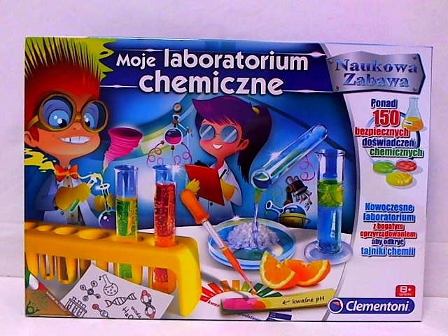 Zestaw Moje Laboratorium Chemiczne Clementoni 6025