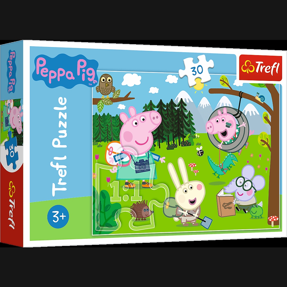 PUZZLE 30 PEPPA LEŚNA WYPRAWA
