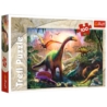 Puzzle Świat dinozaurów 100el. Trefl 16277