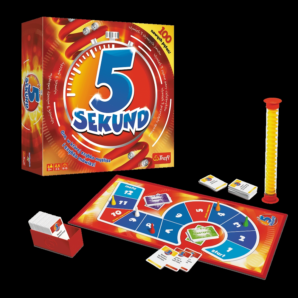 Gra Planszowa 5 sekund Trefl 01778