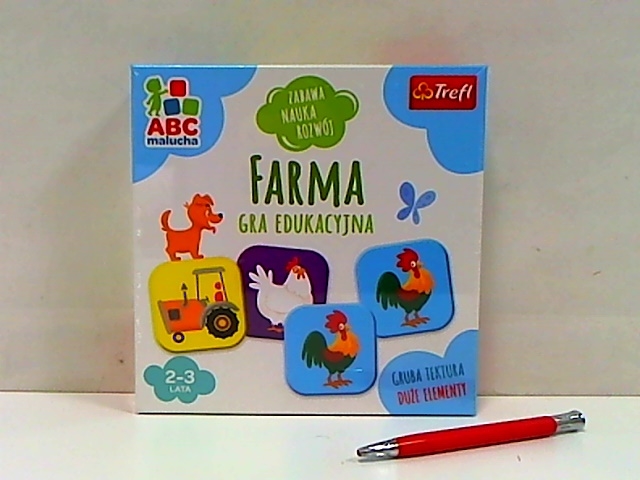 Gra Farma z Serii ABC Malucha Trefl 01944