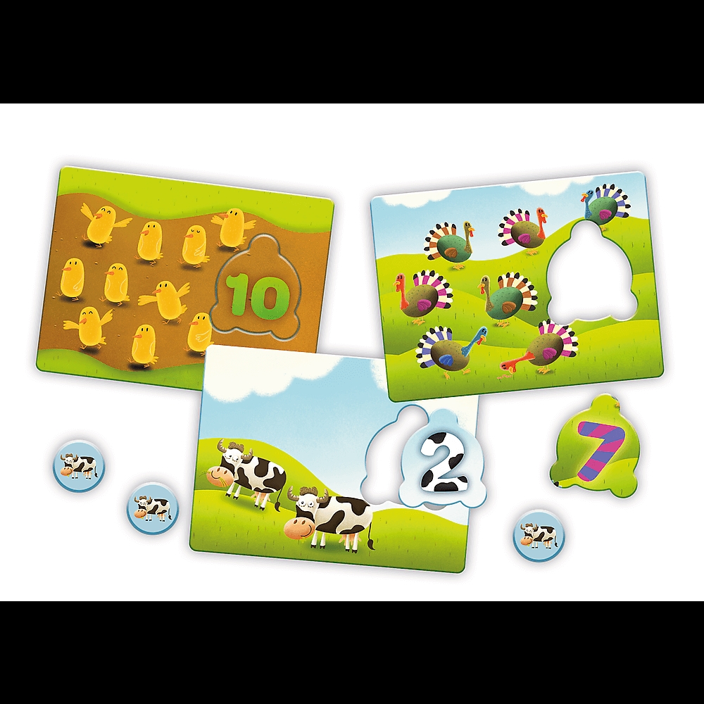 Gra edukacyjna Cyferki z Serii Mały Odkrywca Trefl