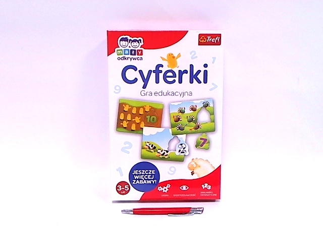 Gra edukacyjna Cyferki z Serii Mały Odkrywca Trefl