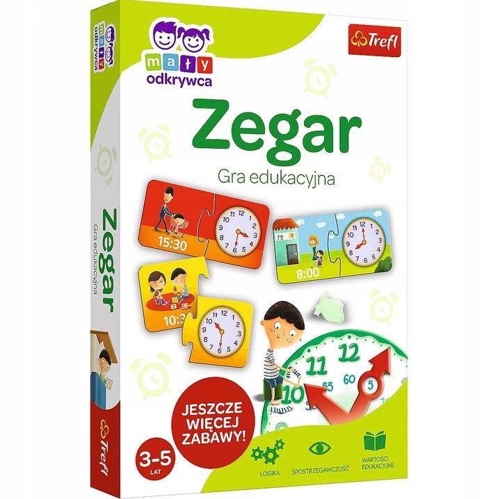 Gra Zegar z Serii Mały Odkrywca 01948